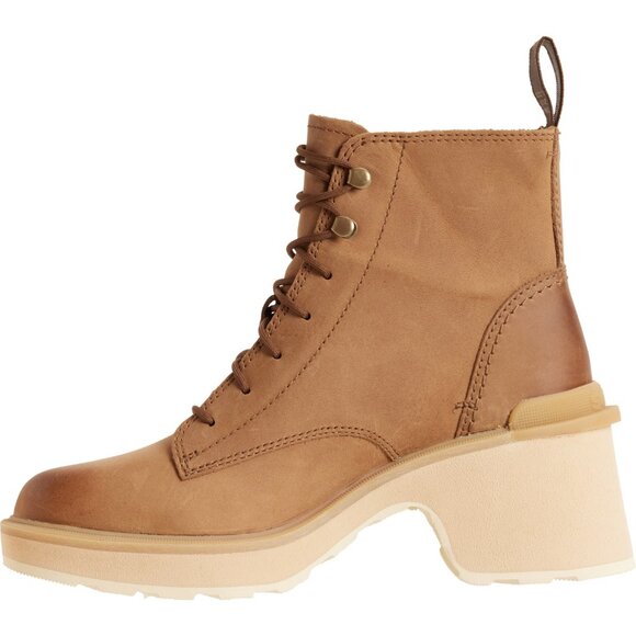 NEW Sorel Hi-Line Heel Lace Boots - Waterproof, Leather For Women 1025 7s4 - Picture 4 of 6